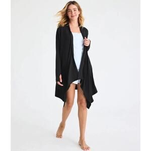 Magnetic Me Front Magnetic Drape Cardigan, black XL/XXL